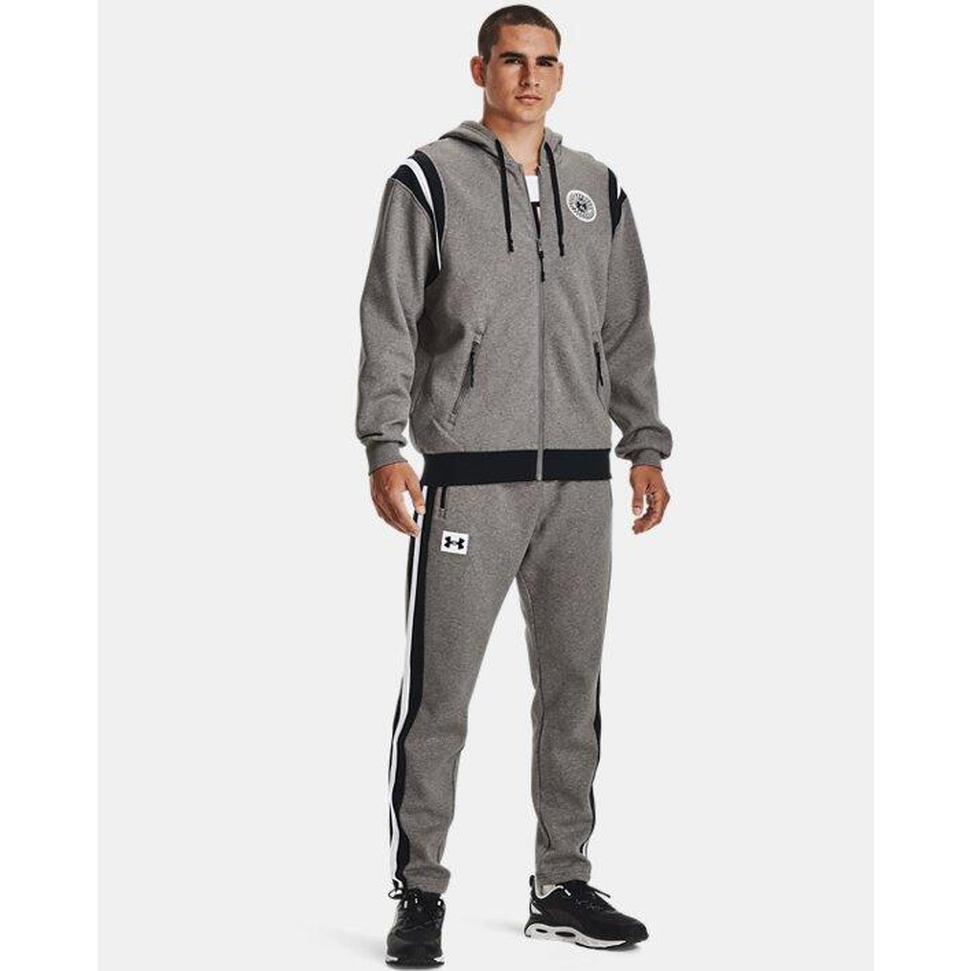 VESTE ZIPPEE UNDER ARMOUR GRIS