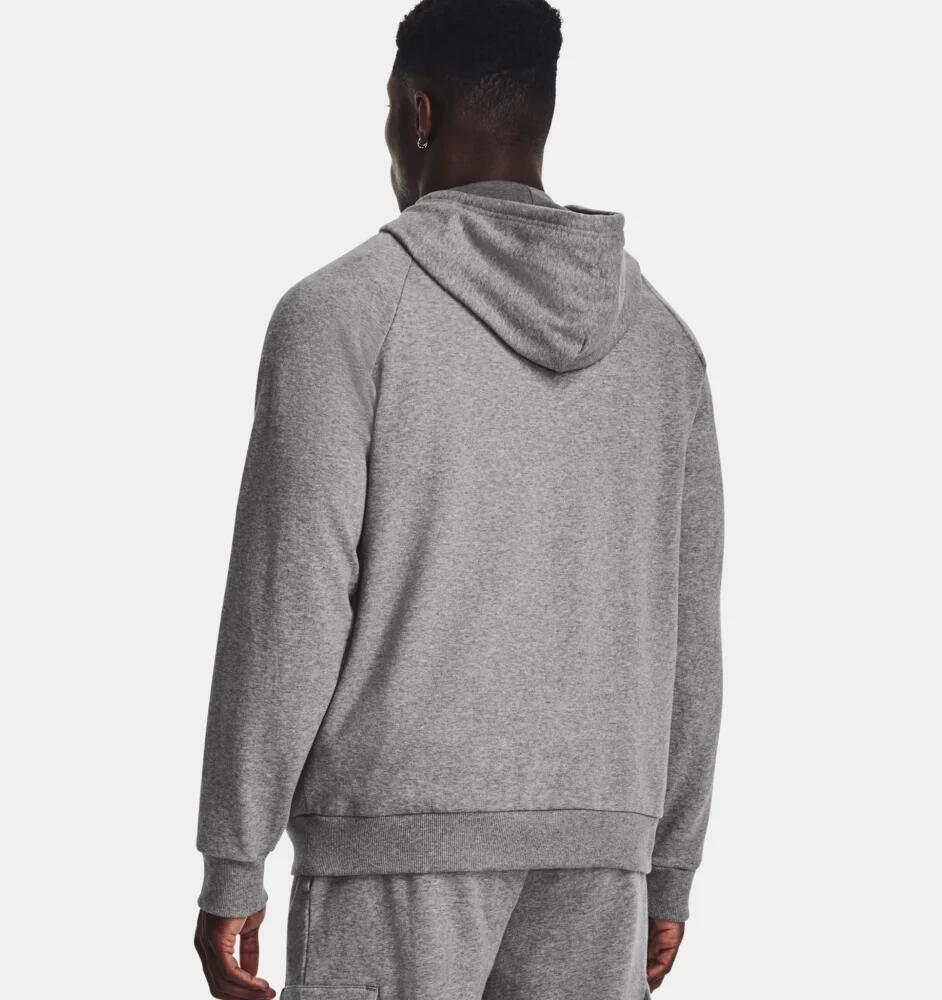 Under Armour Rival Fleece Grijze Trui 2/6