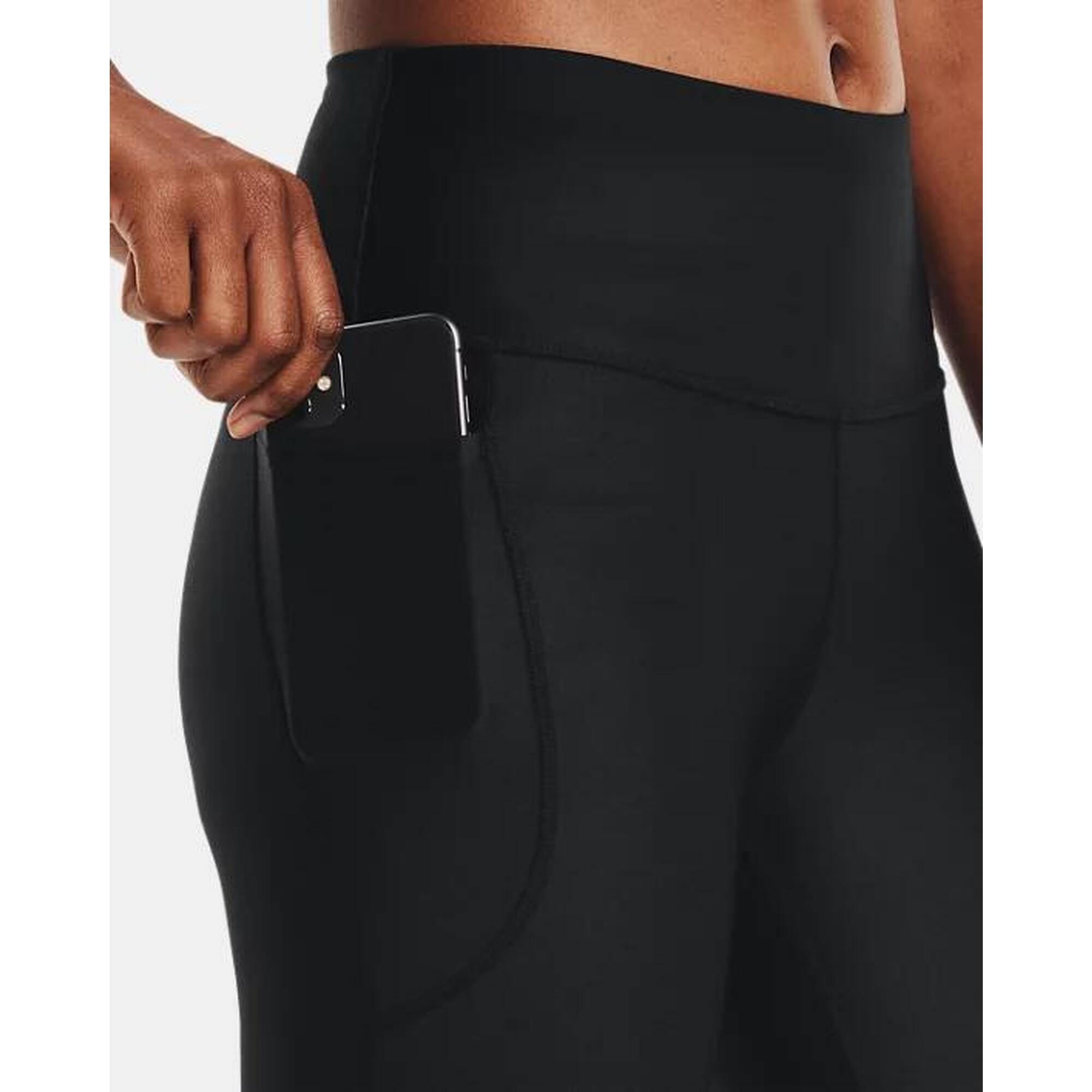 Leggings Corti Under Armour da Donna Nero