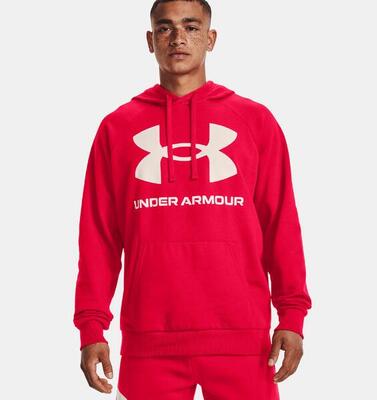 Under armour rival fleece big logo hd herenhoodie