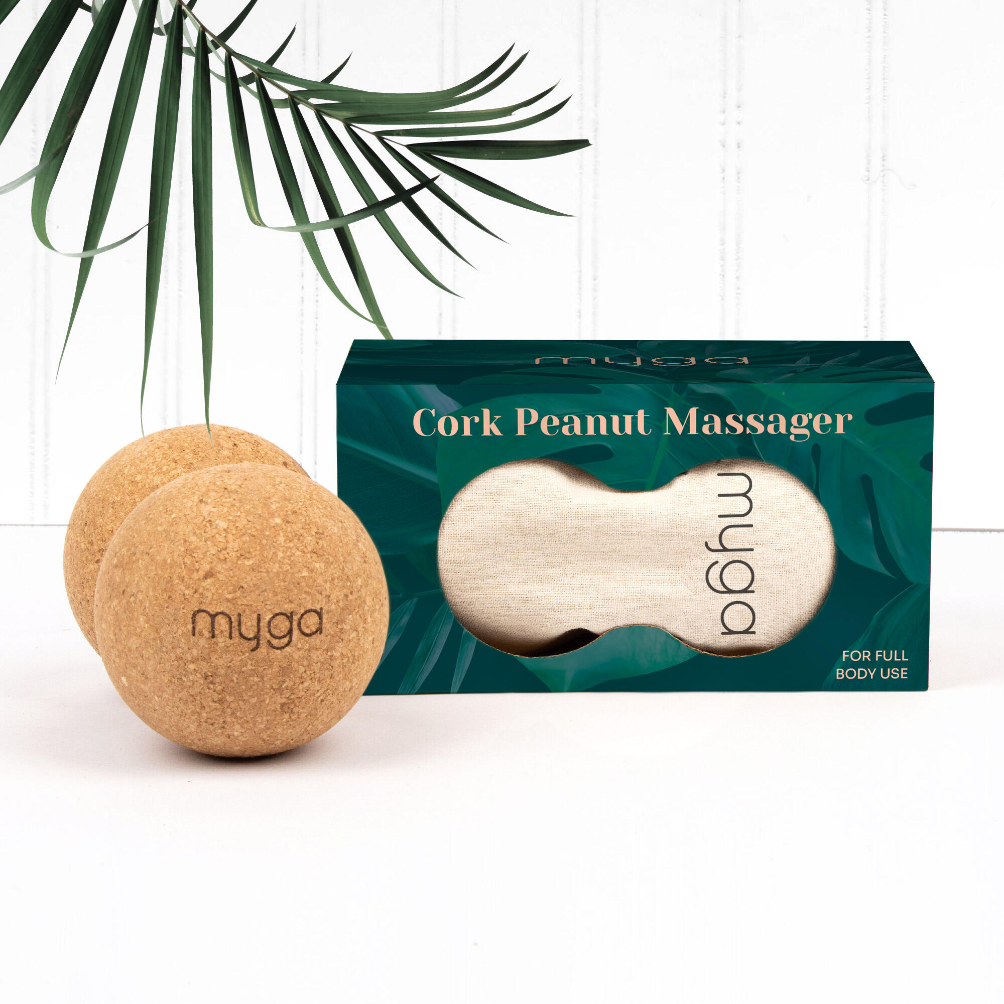 Myga Cork Massage Peanut 2/8