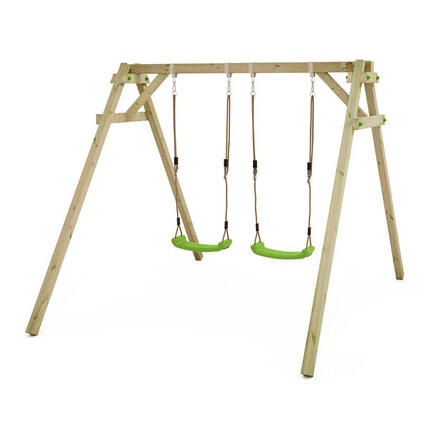 Balançoire Smart Move - balançoire bleu & châssis en bois