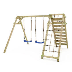 Balançoire Portique de balançoire Smart Cliff - balançoire en bois