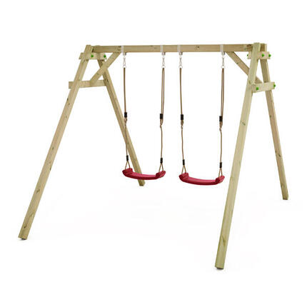 Balançoire Smart Move - balançoire bleu & châssis en bois