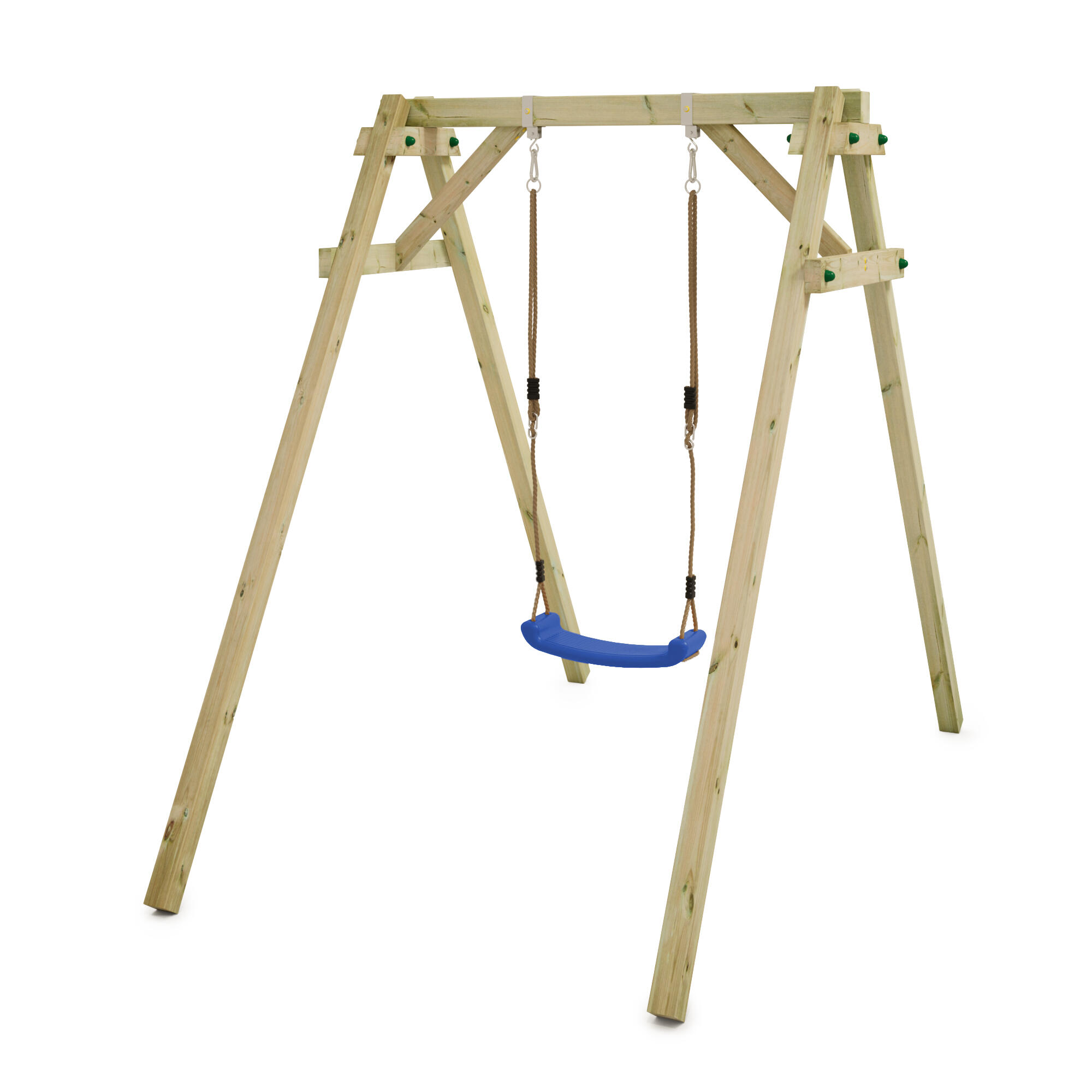 Wickey - Balançoire Pour Enfants Support De Balançoire Smart One Bleu - Aire De Jeu - Bleu - No Size - Decathlon
