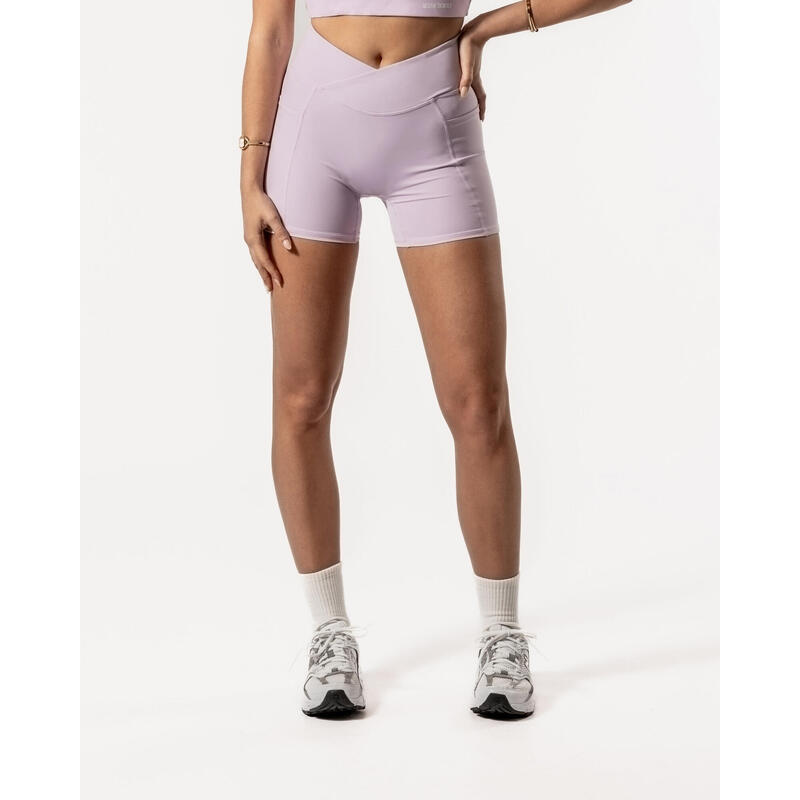 Pantaloncini della Serie Luxe - Fitness - Donna - Viola Lilla