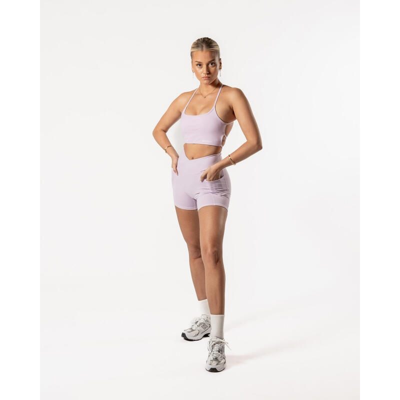 Luxe Series Short - Fitness - Damen - Lila Violett