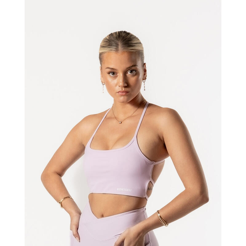 Brassière zippée double maintien fort femme