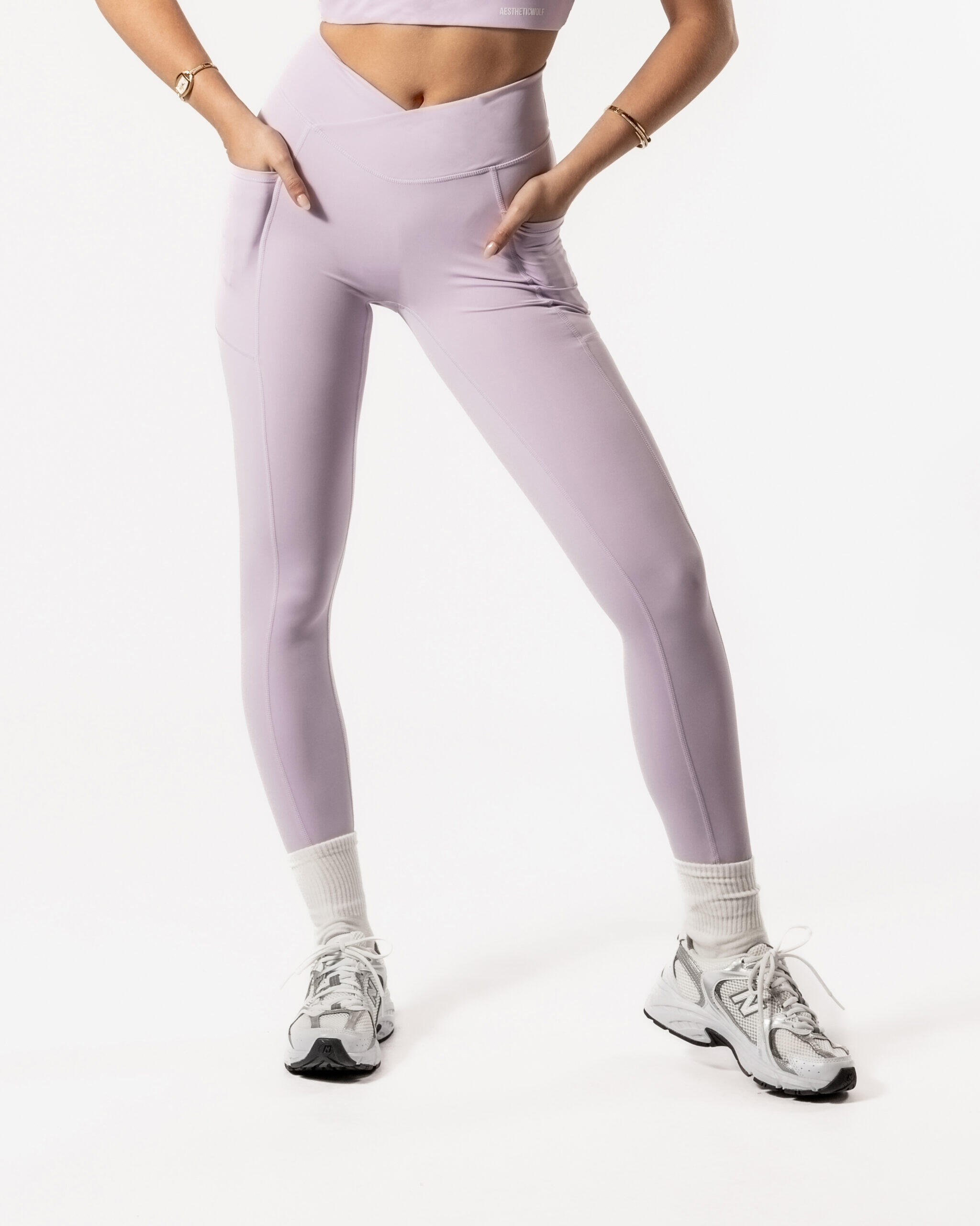 Luxe Series Legging - Fitness - Damen - Lila Violett 2/7