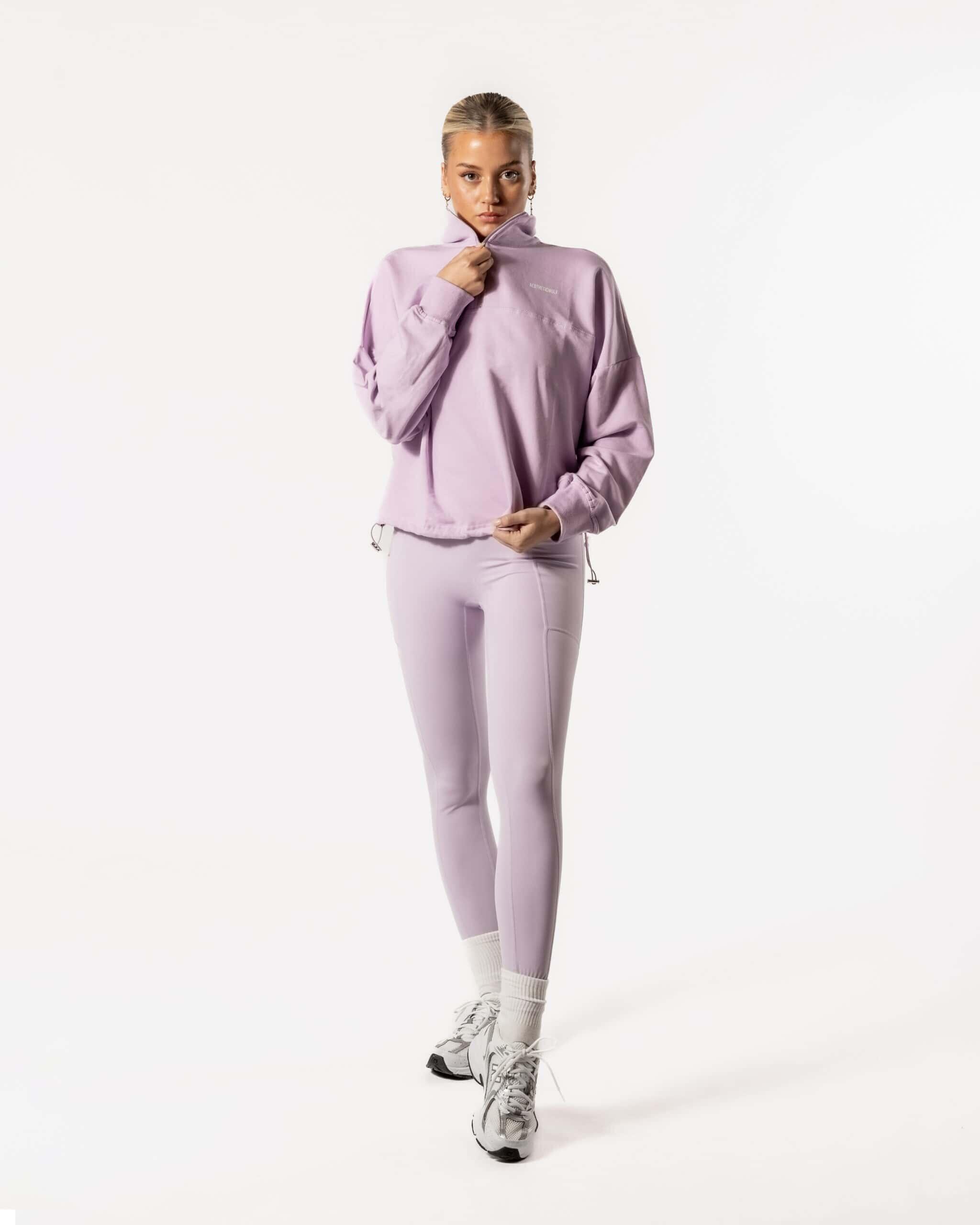 Luxe Series Legging - Fitness - Damen - Lila Violett 6/7