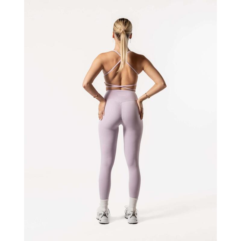 Mallas leggings Luxe Series - Fitness - Mujer - Lila pÃºrpura
