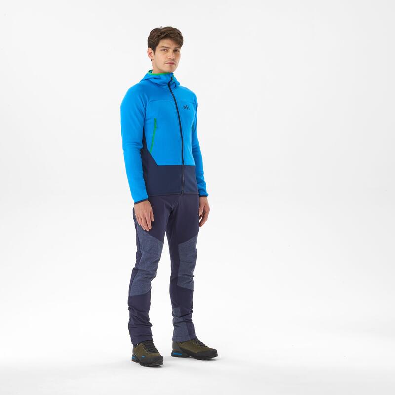 Pile Alpinismo Uomo FUSION GRID HOODIE