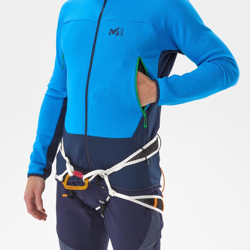 Pile Alpinismo Uomo FUSION GRID HOODIE