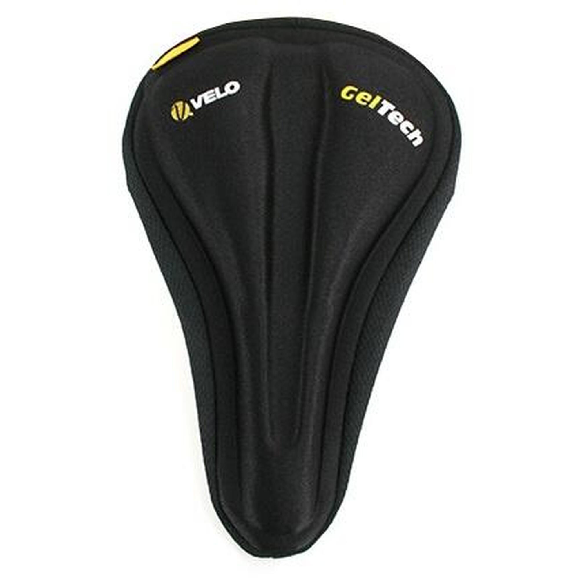 Velo Plush GelTech Tapis de selle O-Zone Sport Noir