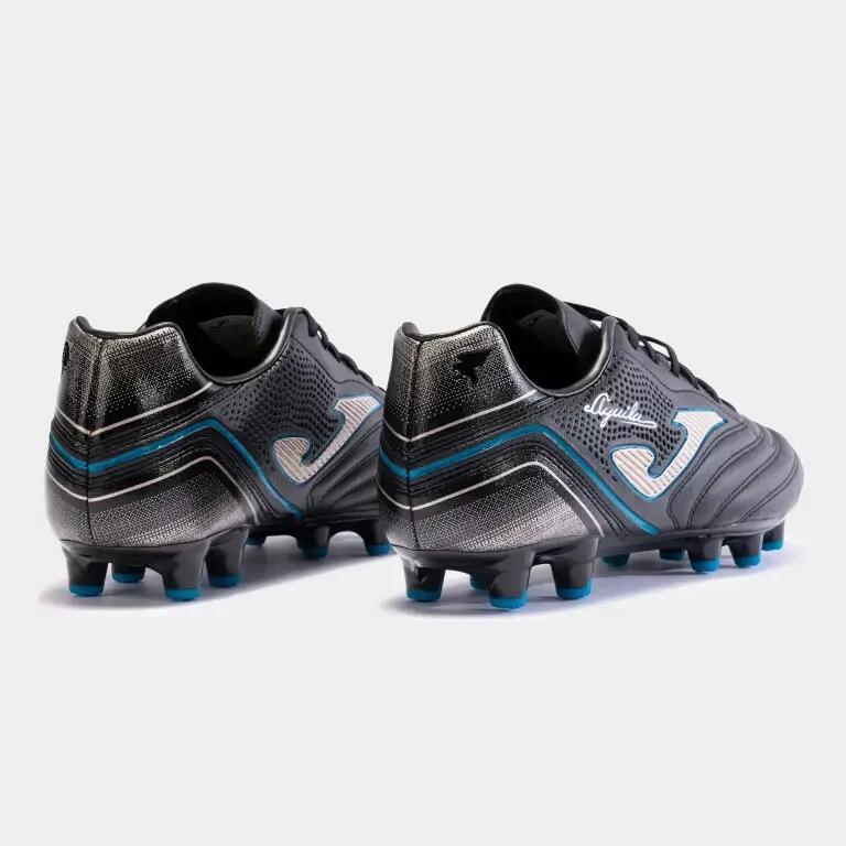 Ghete fotbal Joma AGUILA 2301 FG, Negru/Auriu, 44 4/6