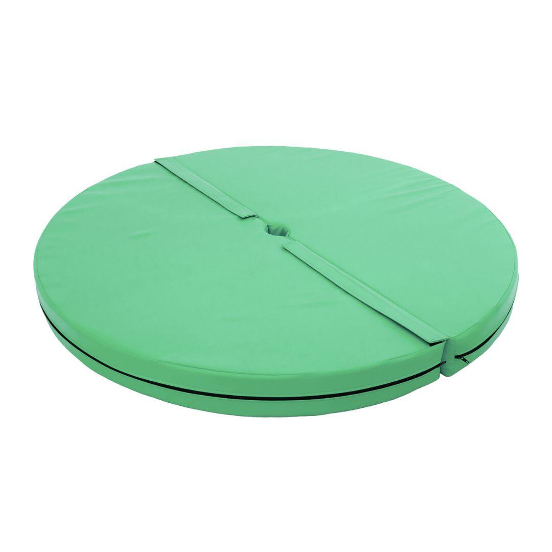 Colchão redondo para pole dance diâmetro 120 cm espessura 10 cm M-pole