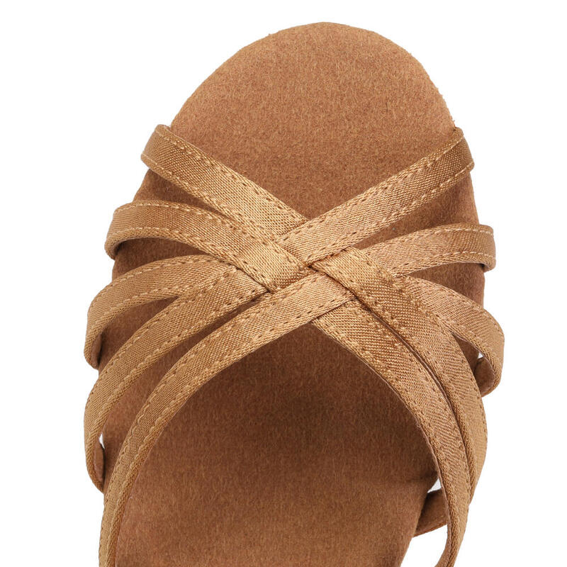 Scarpe da ballo Burtan avana, salsa nude, 3,5 cm