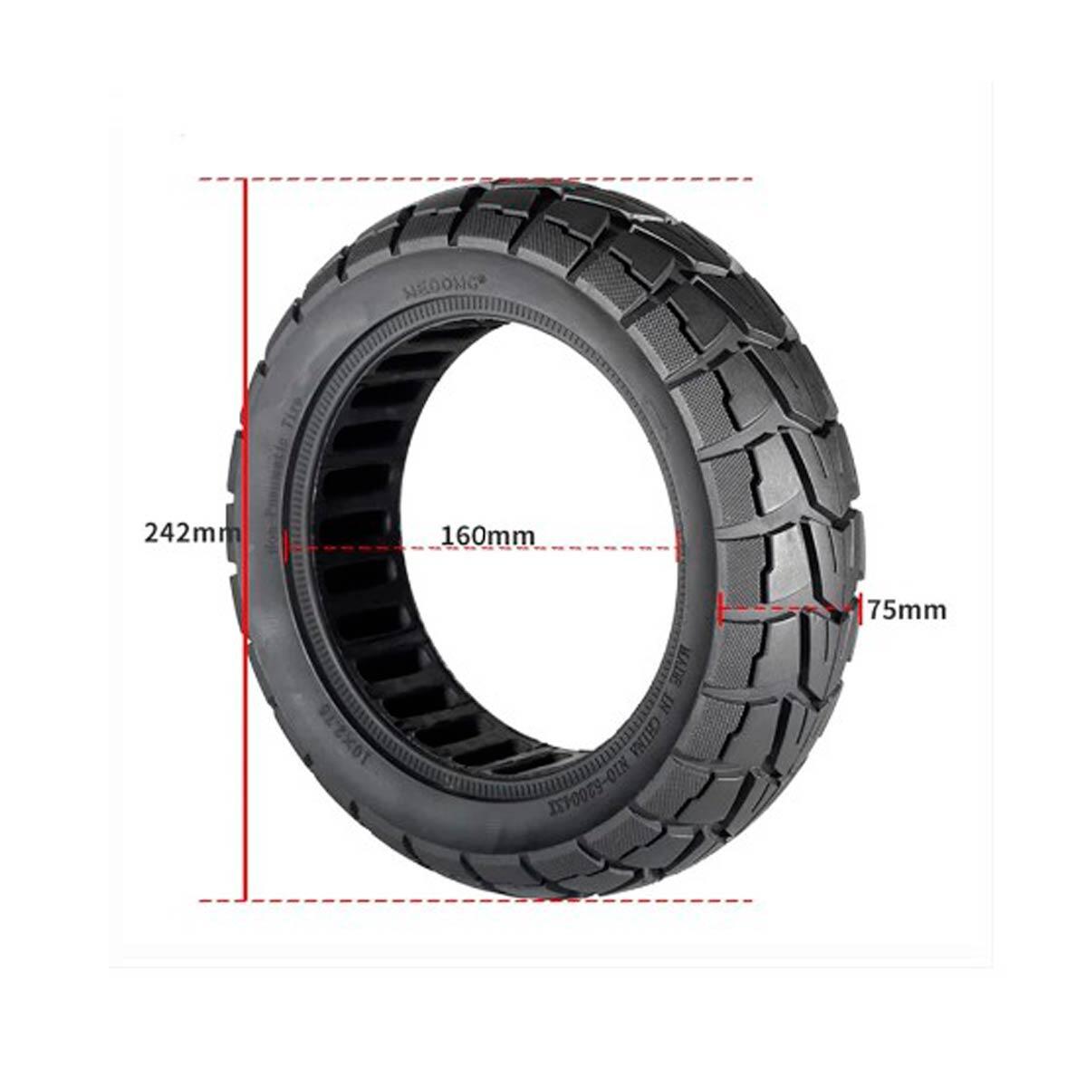 Neumático Macizo Off-Road 10x2.75 Antipinchazos para Patinete Eléctrico 4/5