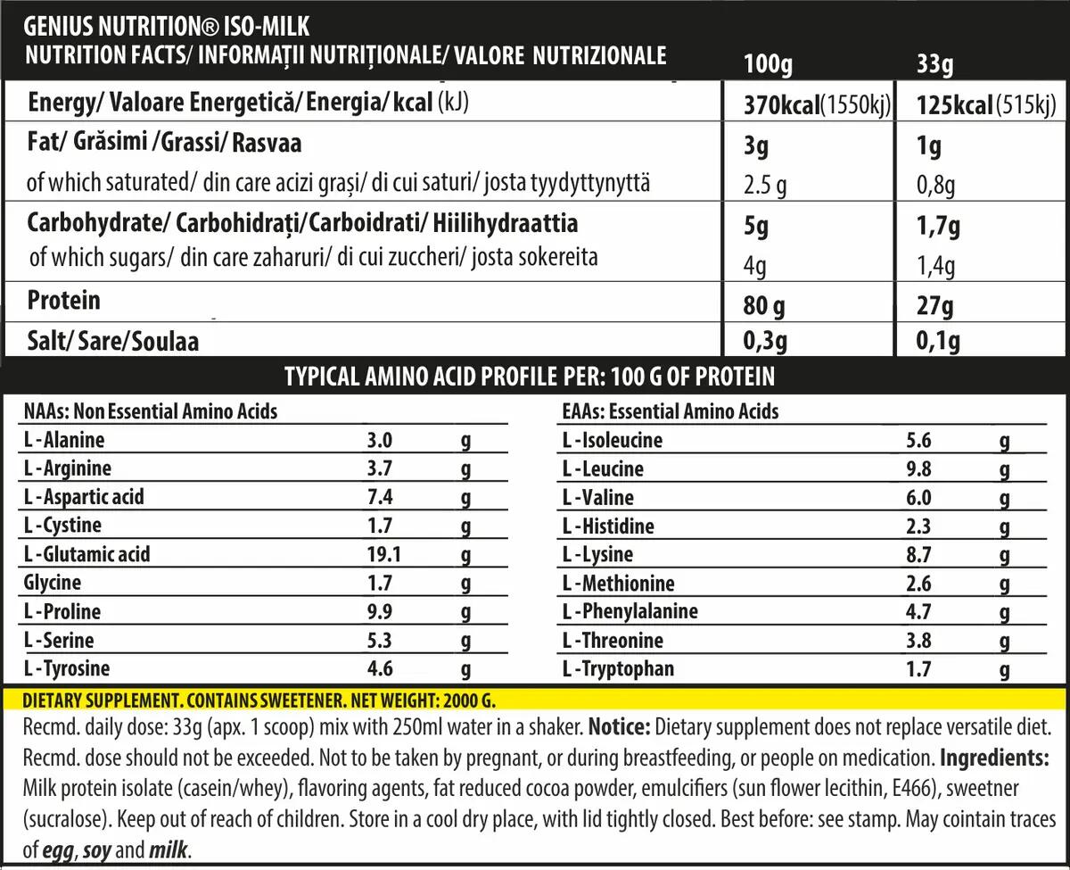 ISO-MILK 2000g/61serv 2/2
