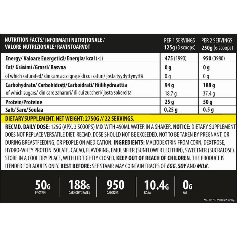 iGAIN 2750g/22serv Capsuni