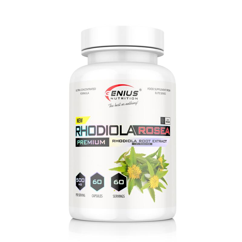 SUPLIMENT ALIMENTAR  RHODIOLA ROSEA 60 caps/60 serv