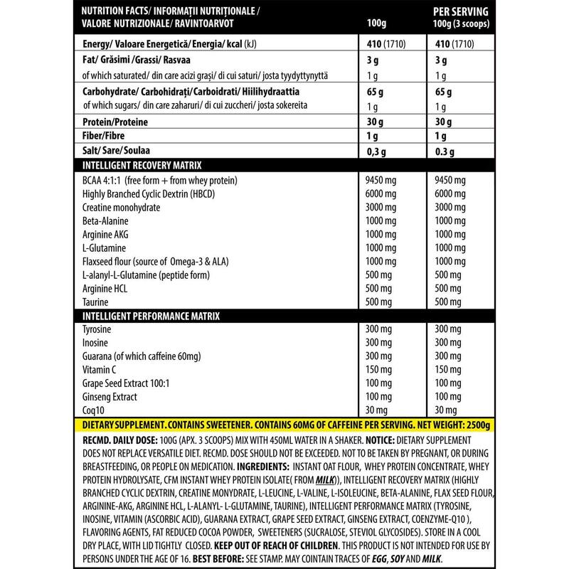 iMASS 2500g/25serv Capsuni
