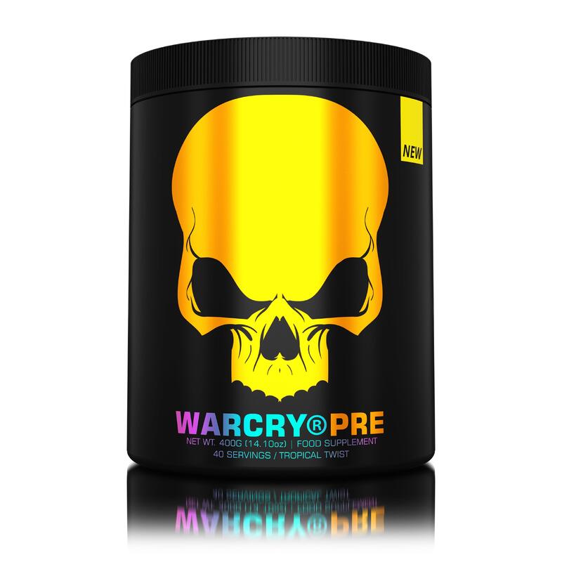 PRE-WORKOUT PUDRA WARCRY PRE 400g/40 serv