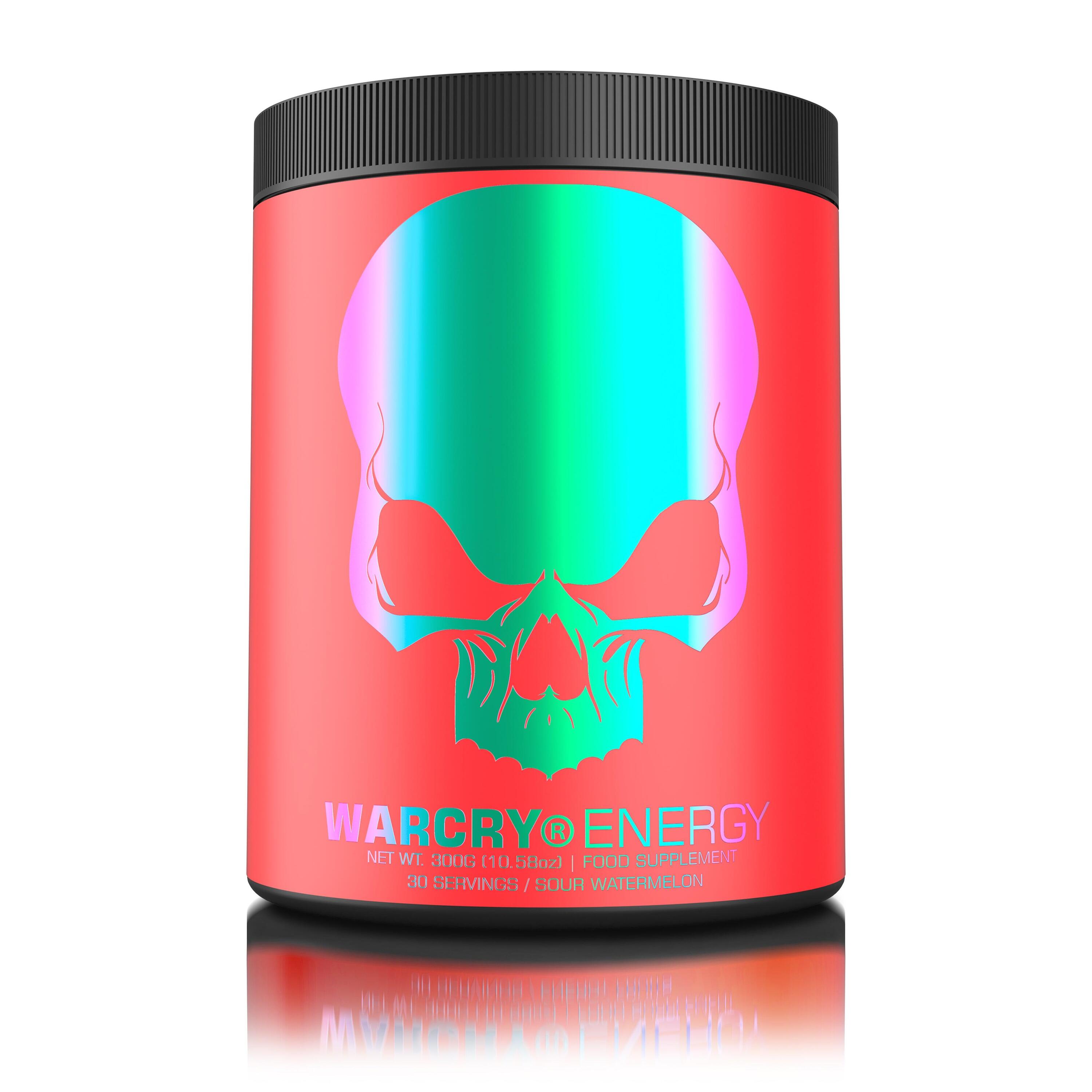GENIUS NUTRITION Genius Nutrition WARCRY Energy (300g) Sour Watermelon - Pre-allenamento