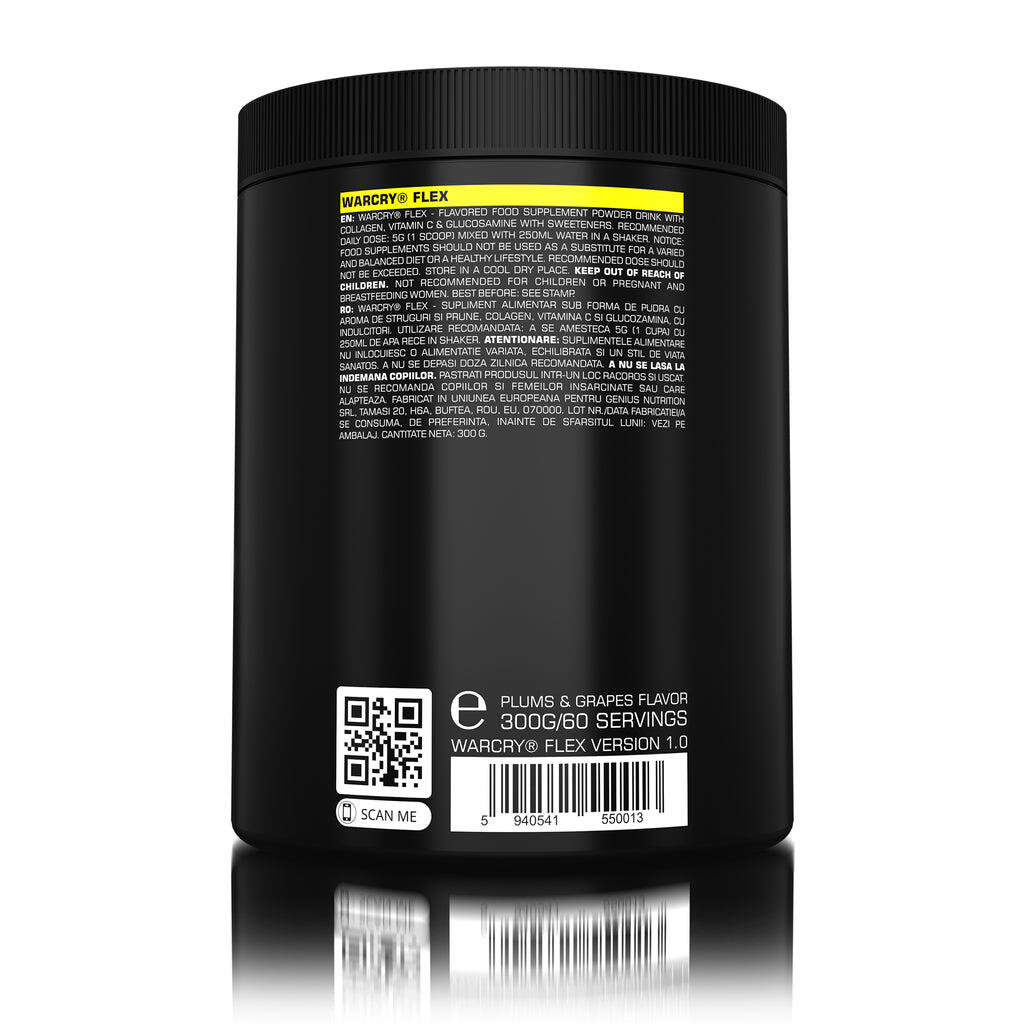 Genius Nutrition WARCRY Flex (60 Serv) Grapes & Plums 3/3
