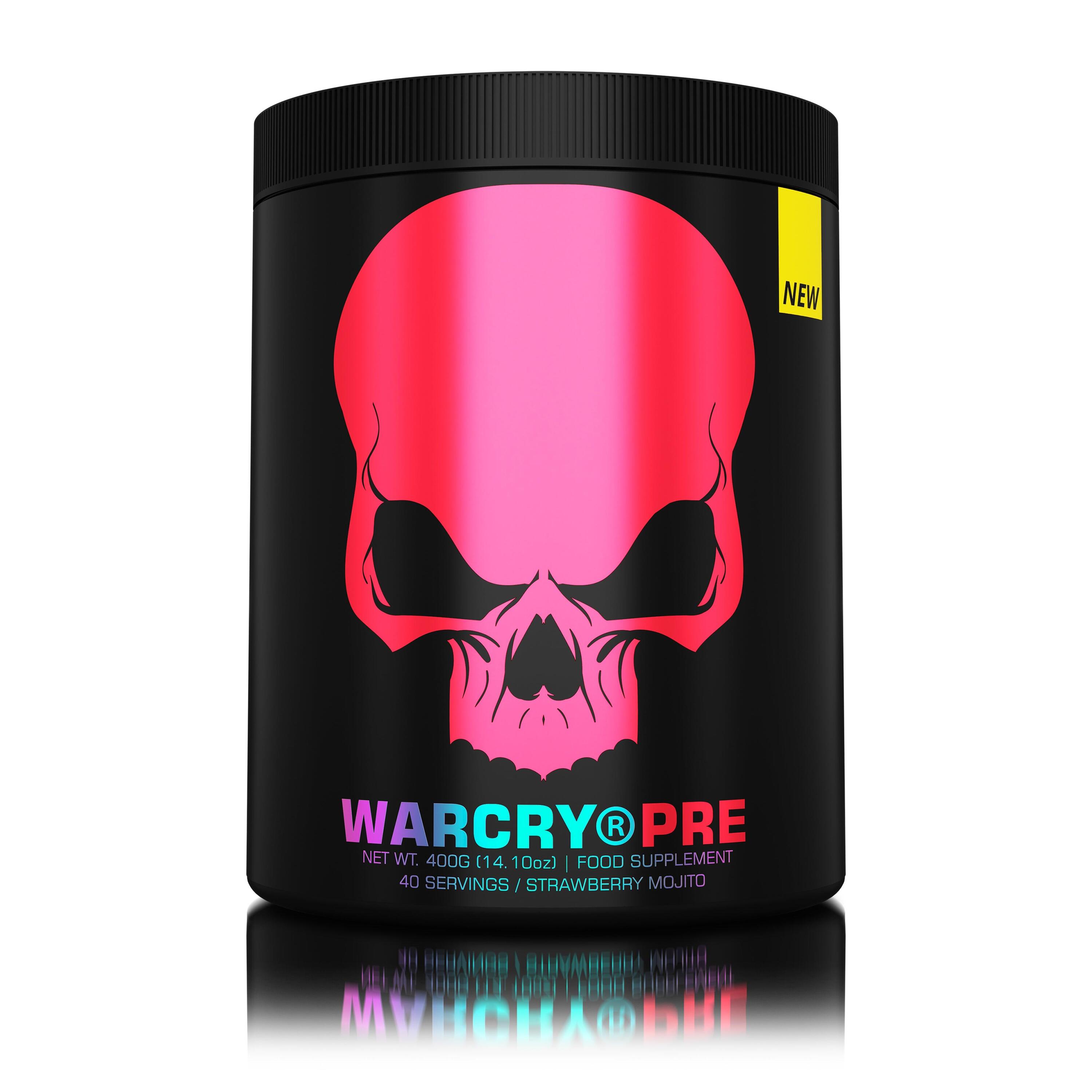 GENIUS NUTRITION Genius Nutrition WARCRY Pre (400g) Strawberry Mojito - Pre-allenamento