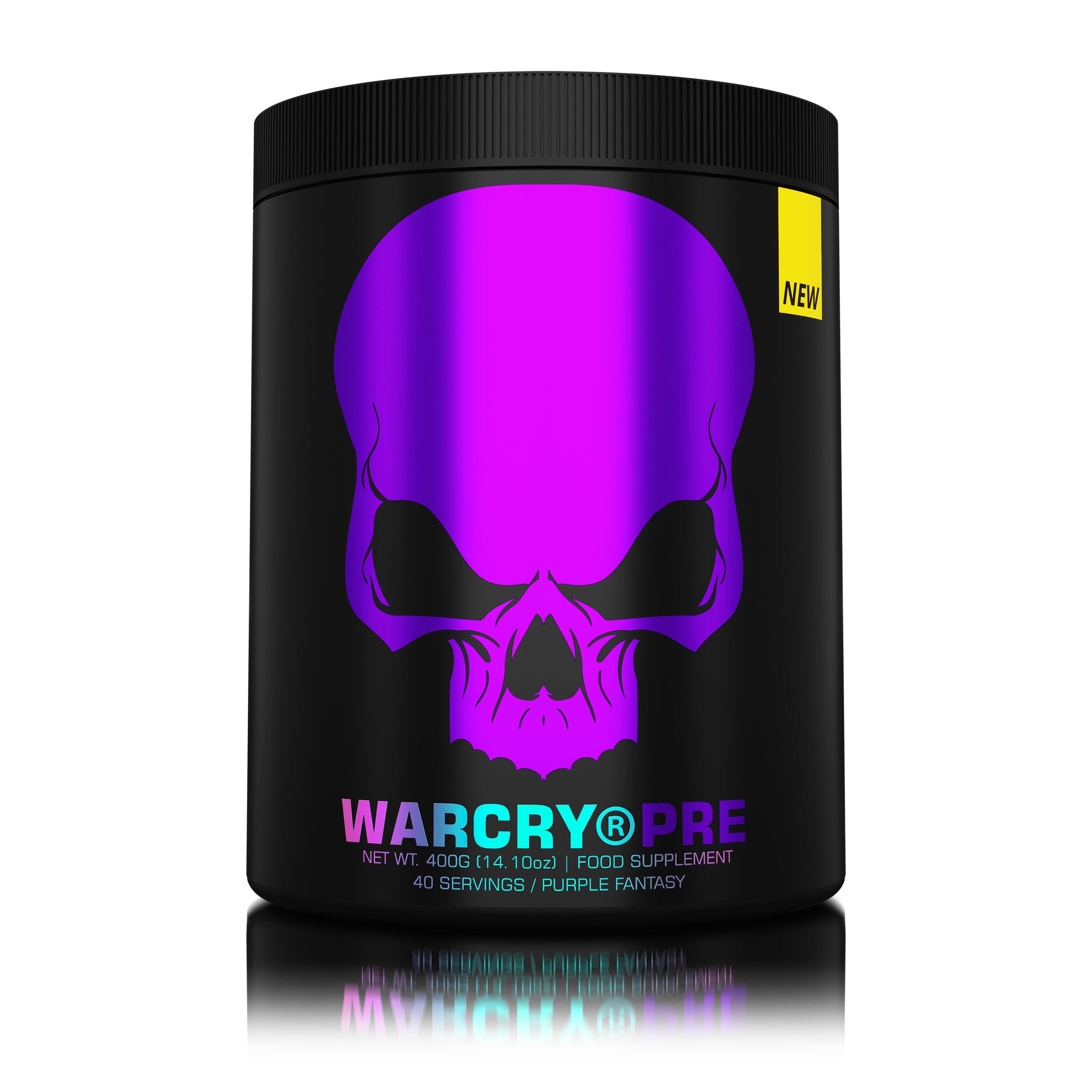 GENIUS NUTRITION Genius Nutrition WARCRY Pre (400g) Purple Fantasy - Pre-allenamento