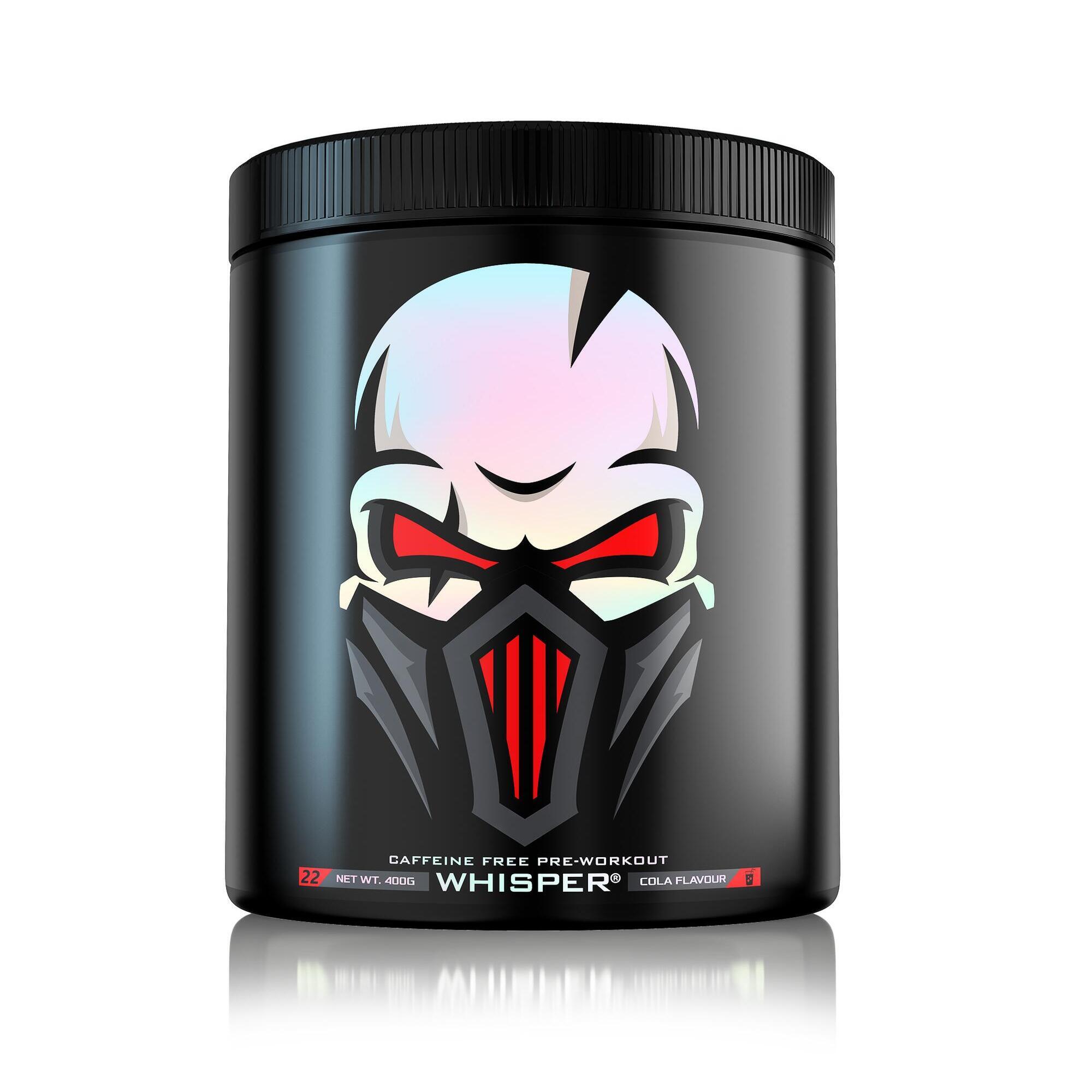 Genius Nutrition - Genius Nutrition Whisper (400g) Cola - Pré-entraînement - No Booster - Pre-workout - 400 G - Decathlon