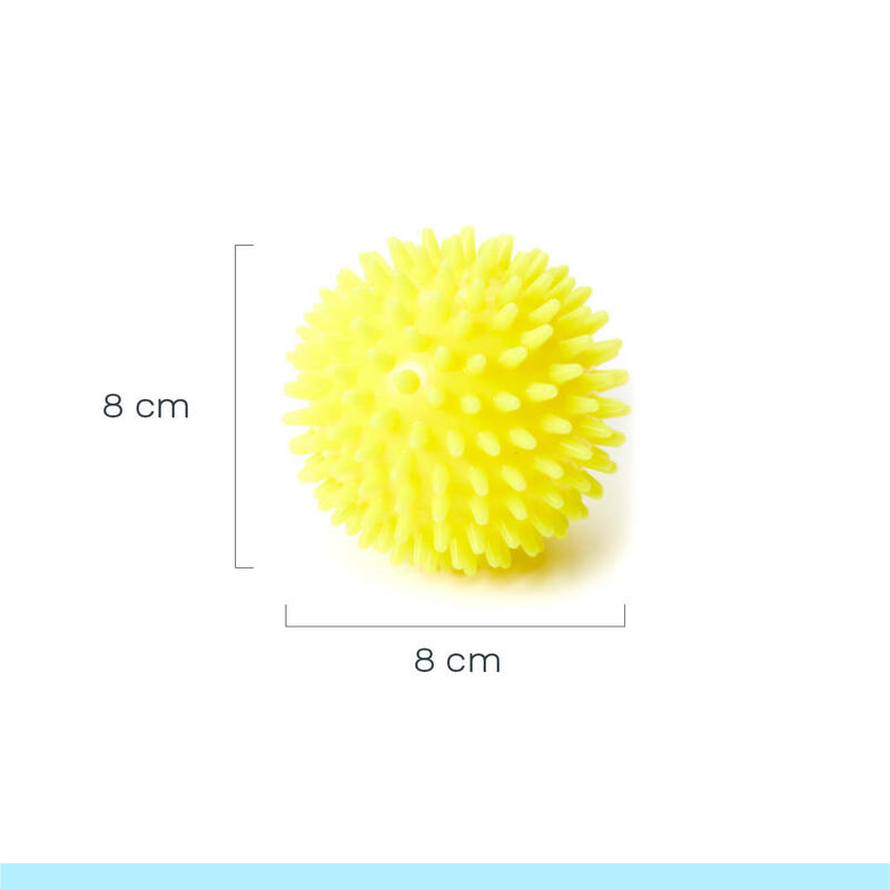 Wonder Core Spiky Massage Ball, 8 cm, Roller voor Spieren, Groen