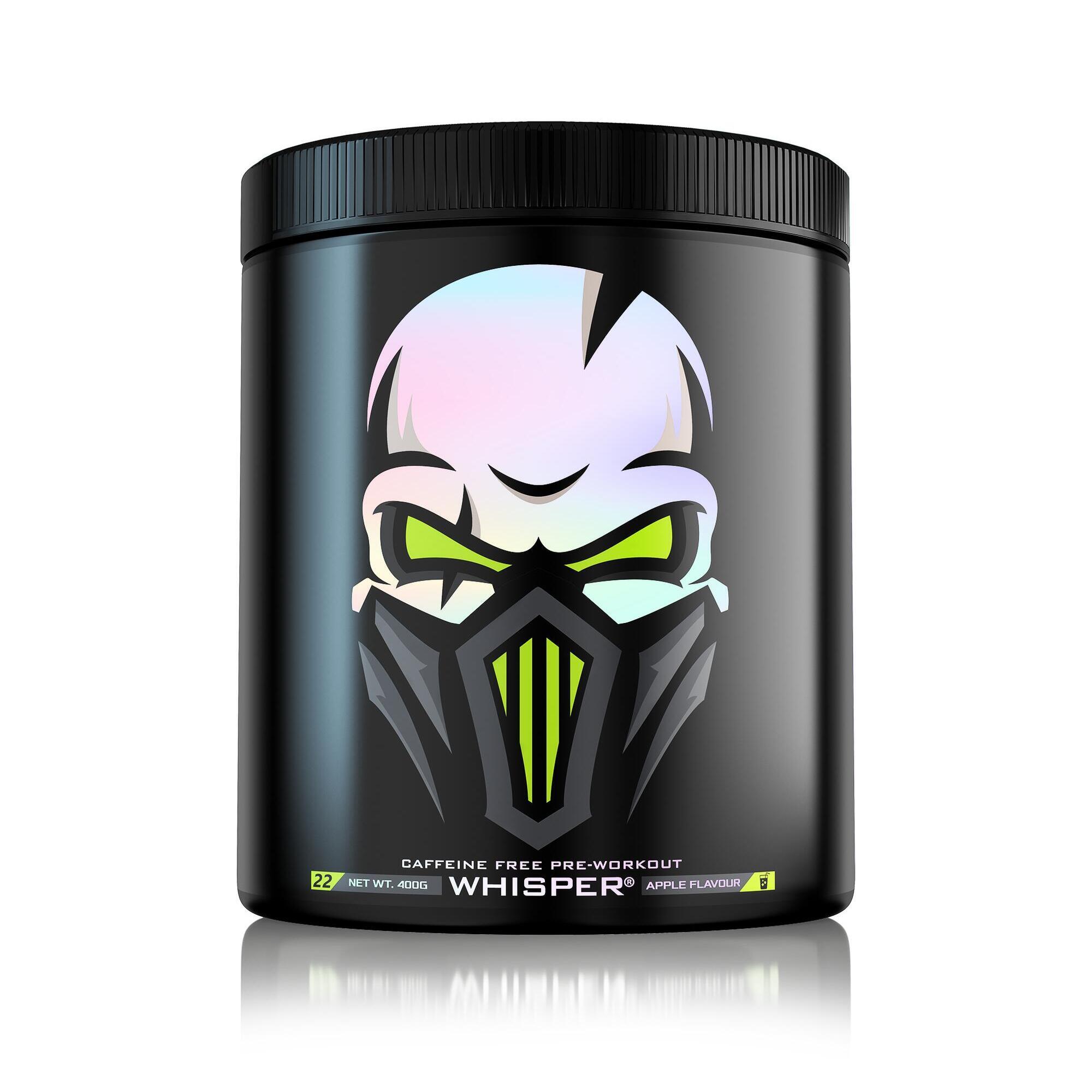 Genius Nutrition - Genius Nutrition Whisper (400g) Apple - Pré-entraînement - No Booster - Pre-workout - 400 G - Decathlon