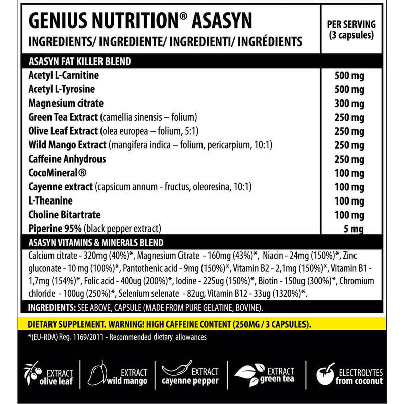 ARZATOR GRASIMI ASASYN 180caps/60 serv