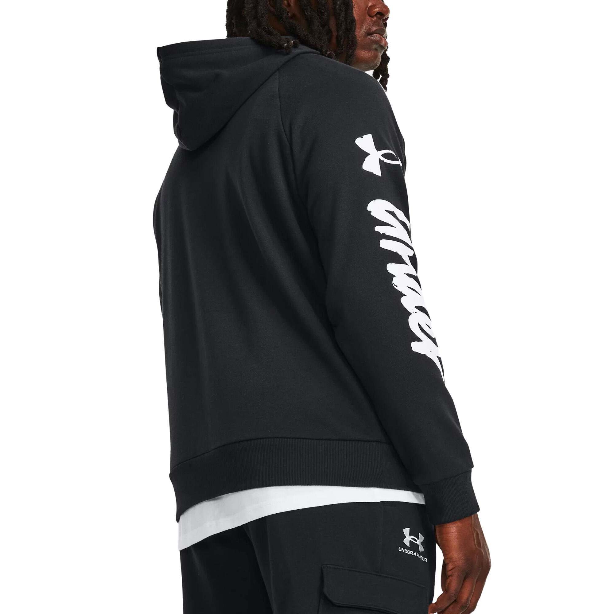 Under Armour Ua Rival Fleece Graphic Hd Sweatshirt Erwachsene 5/5