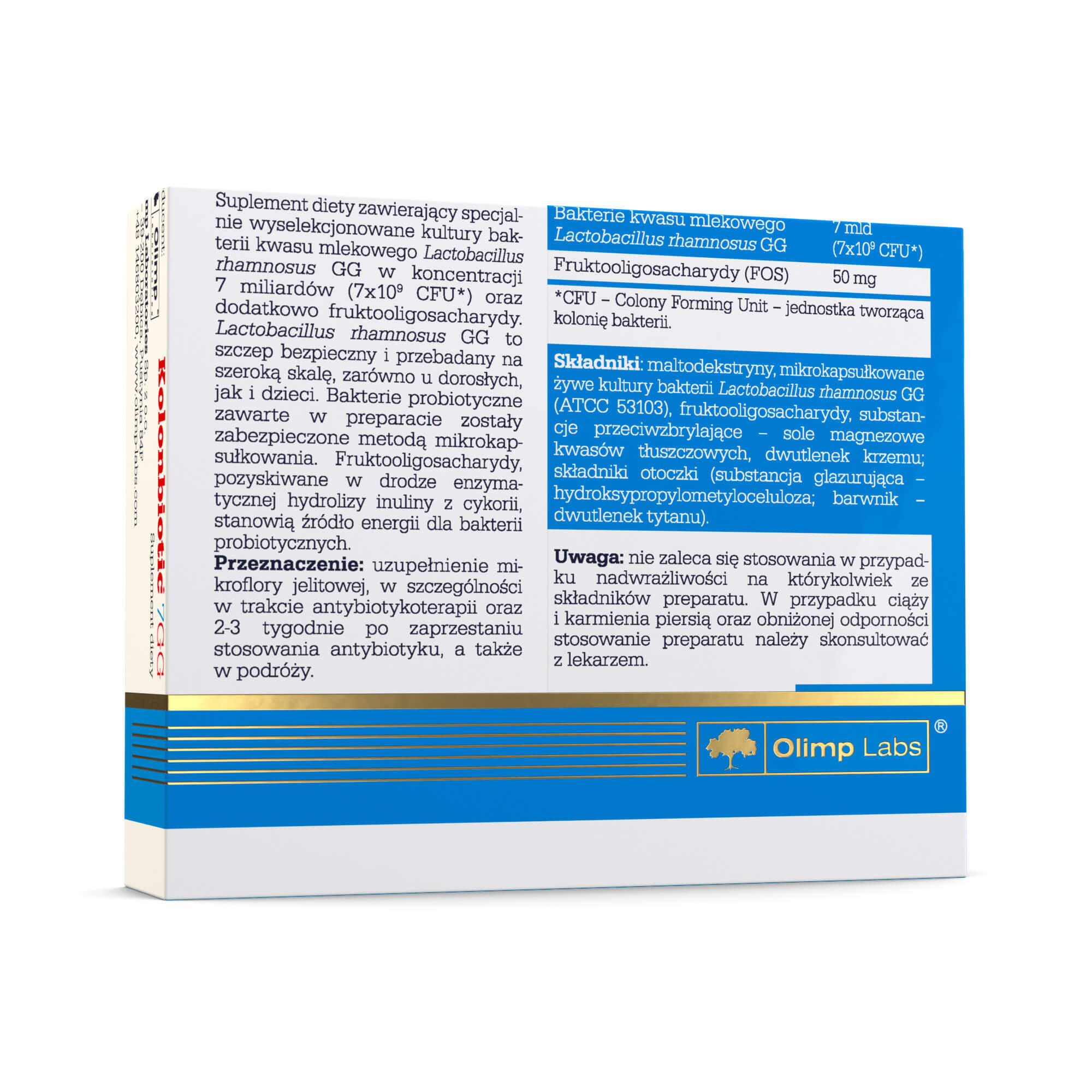 Probiotyk Olimp Kolonbiotic® 7GG - 10 Kapsułek 2/4