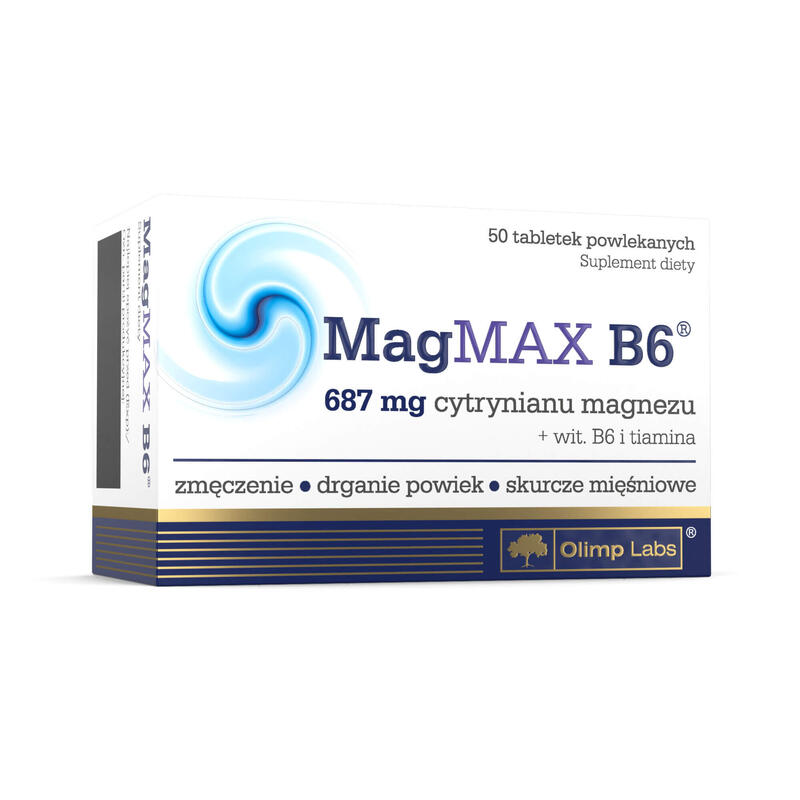 Magnez Olimp MagMax B6 - 50 Tabletek