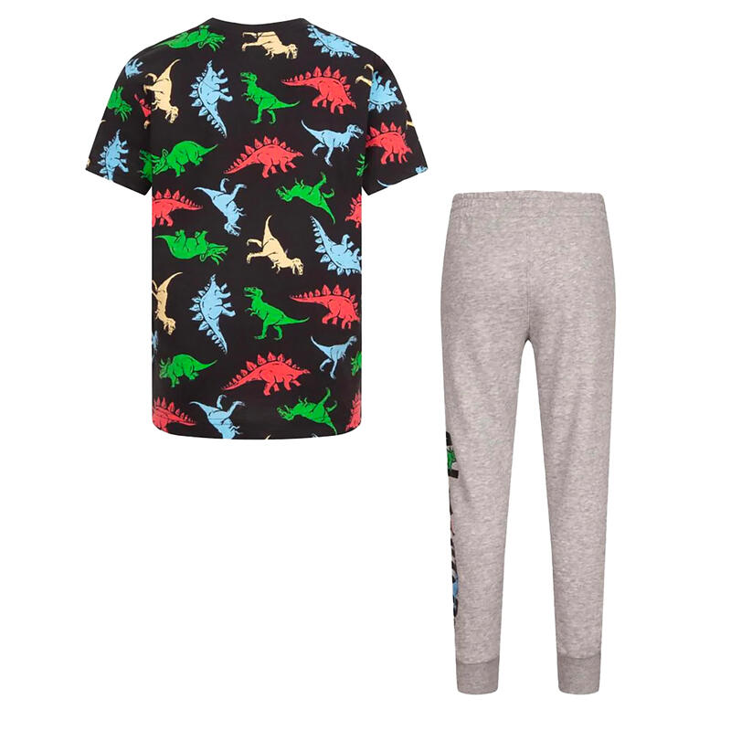 T-Shirt Converse Dino Ss Tee + Ft Jog Set Junior