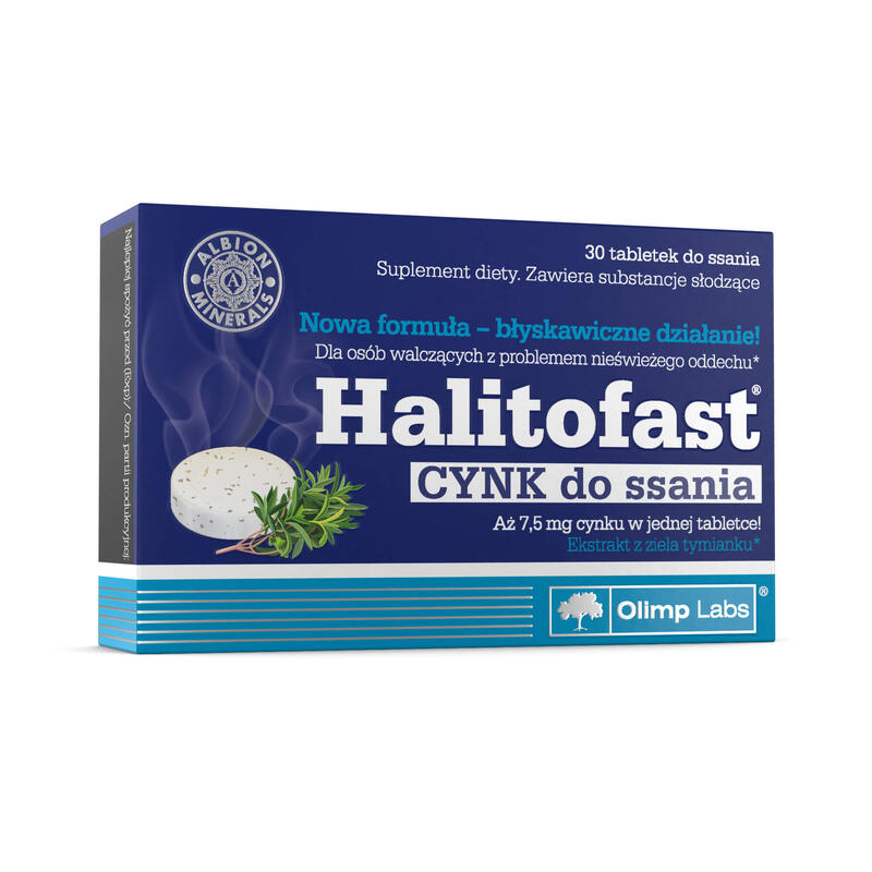 Cynk Olimp Halitofast® - 30 Tabletek do ssania