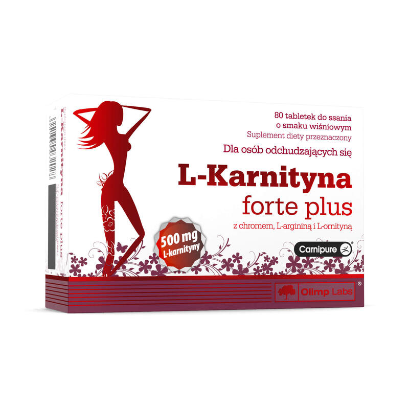 L-Karnityna Forte Plus Olimp  - 80 Tabletek do ssania