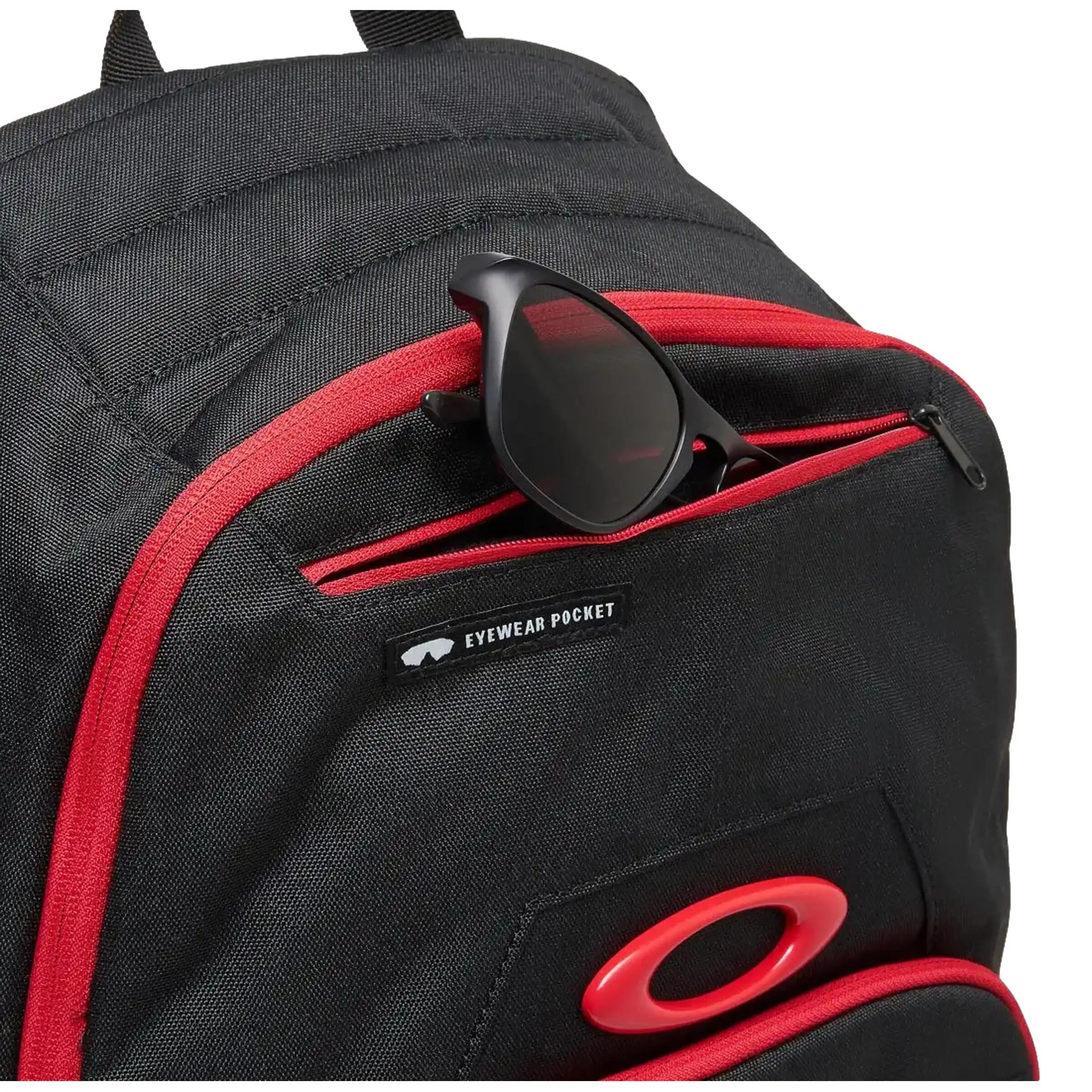 Oakley ENDURO 25LT 4.0 Backpack - BLACK/RED 5/6