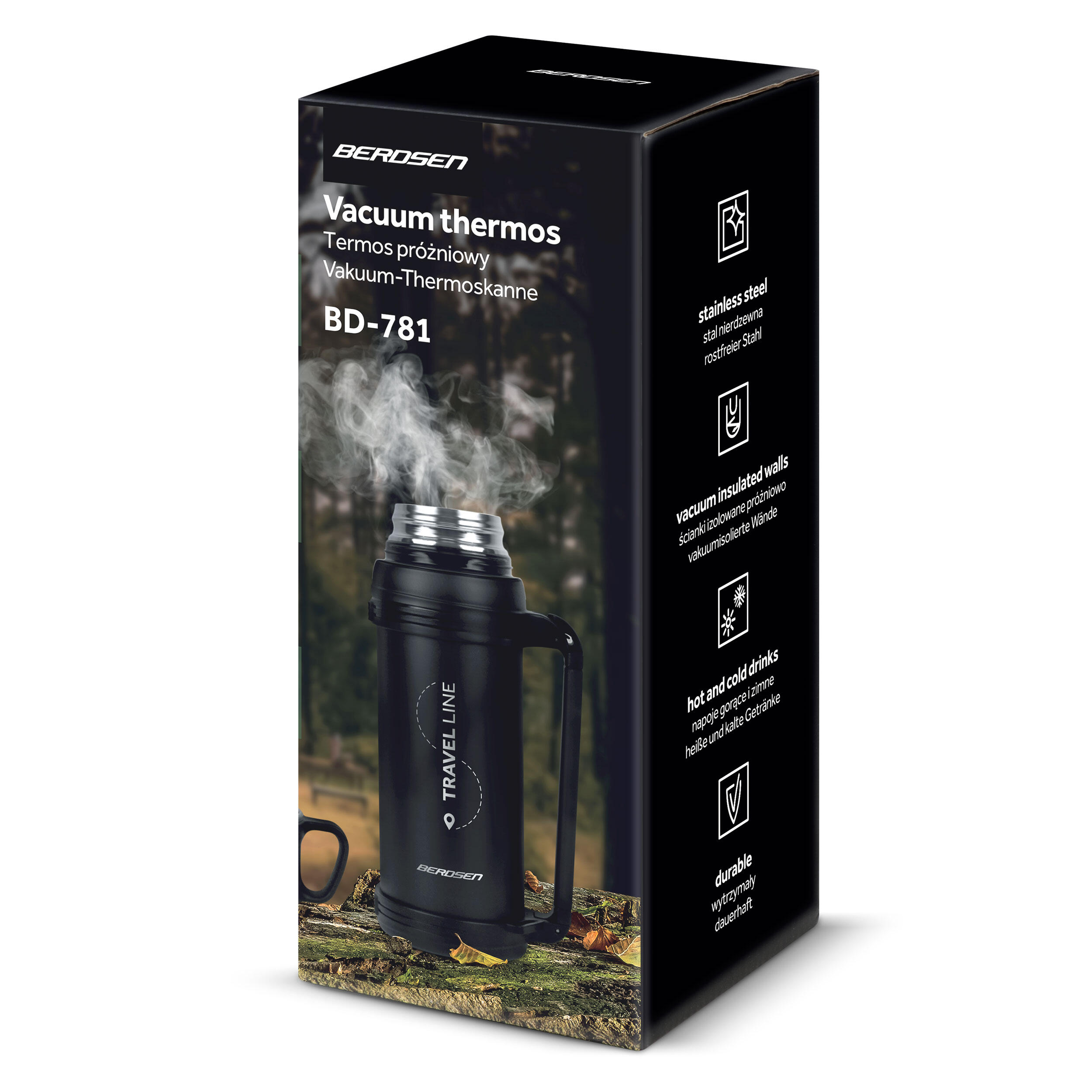 Termos Isotermico Berdsen Bd-781, Nero 6/7