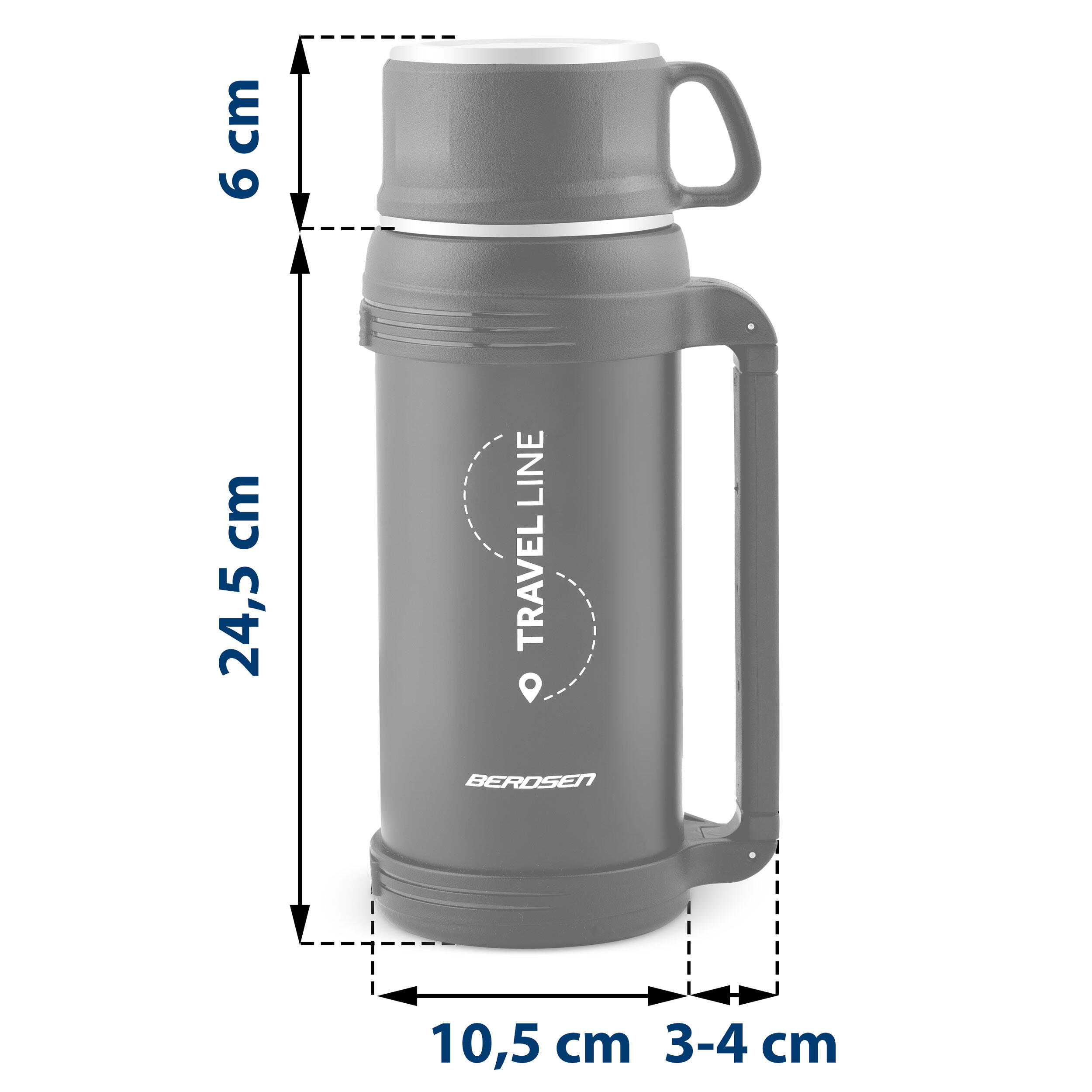 Termos Isotermico Berdsen Bd-781, Nero 5/7