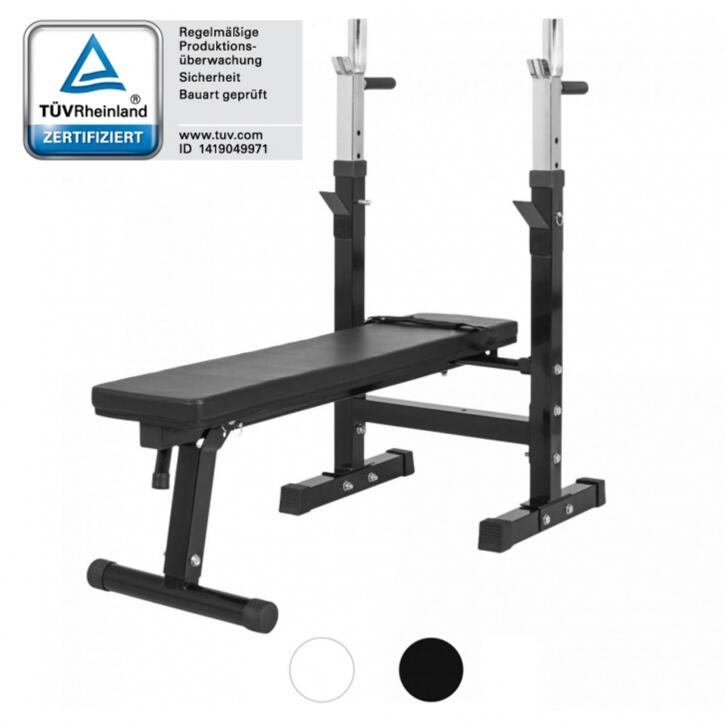 GORILLA SPORTS Hantelbank mit Gewichten 2/7