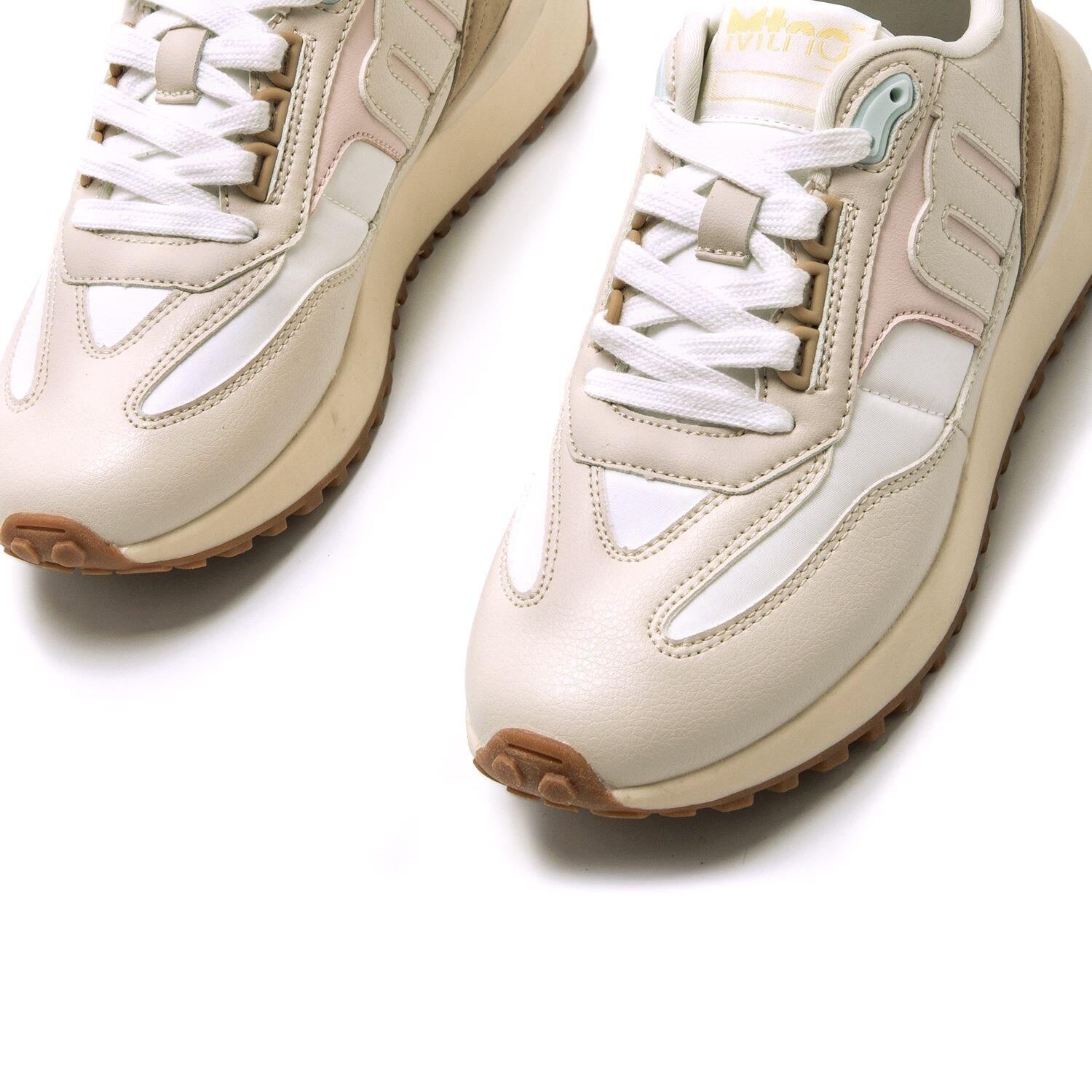 Zapatillas Caminar Mujer MTNG Qamar Beige 3/7