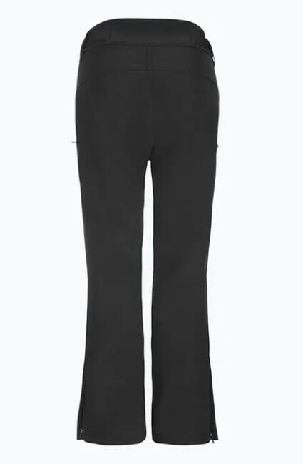 W Lole Softshell Pant - Broek - 290 true black - dames - Pisteskiën 5/6