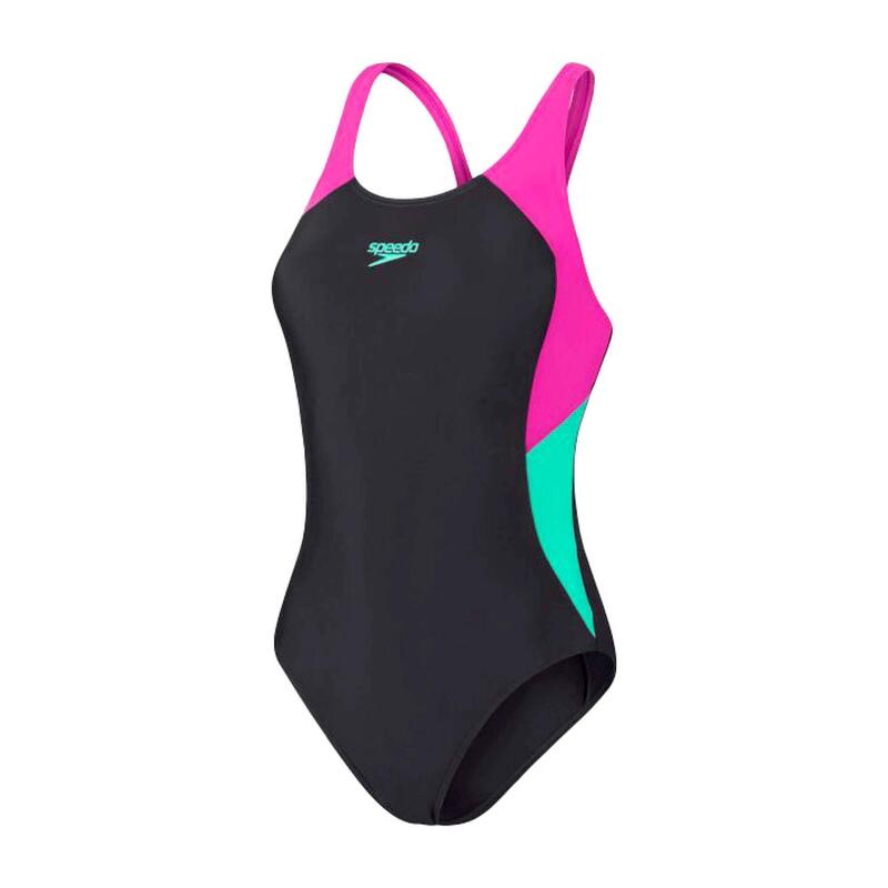 Maillot De Bain Speedo Colourblock Splice Muscleback Femme