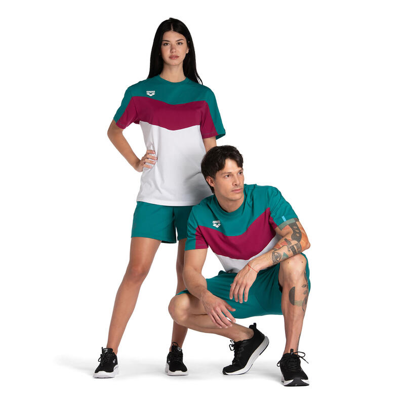T-shirt de running et gym Unisexe Adulte - Colour Block