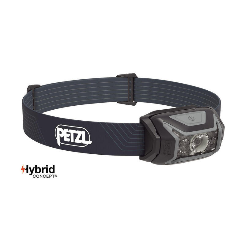 Frontales Para Montaña Petzl Actik Gris